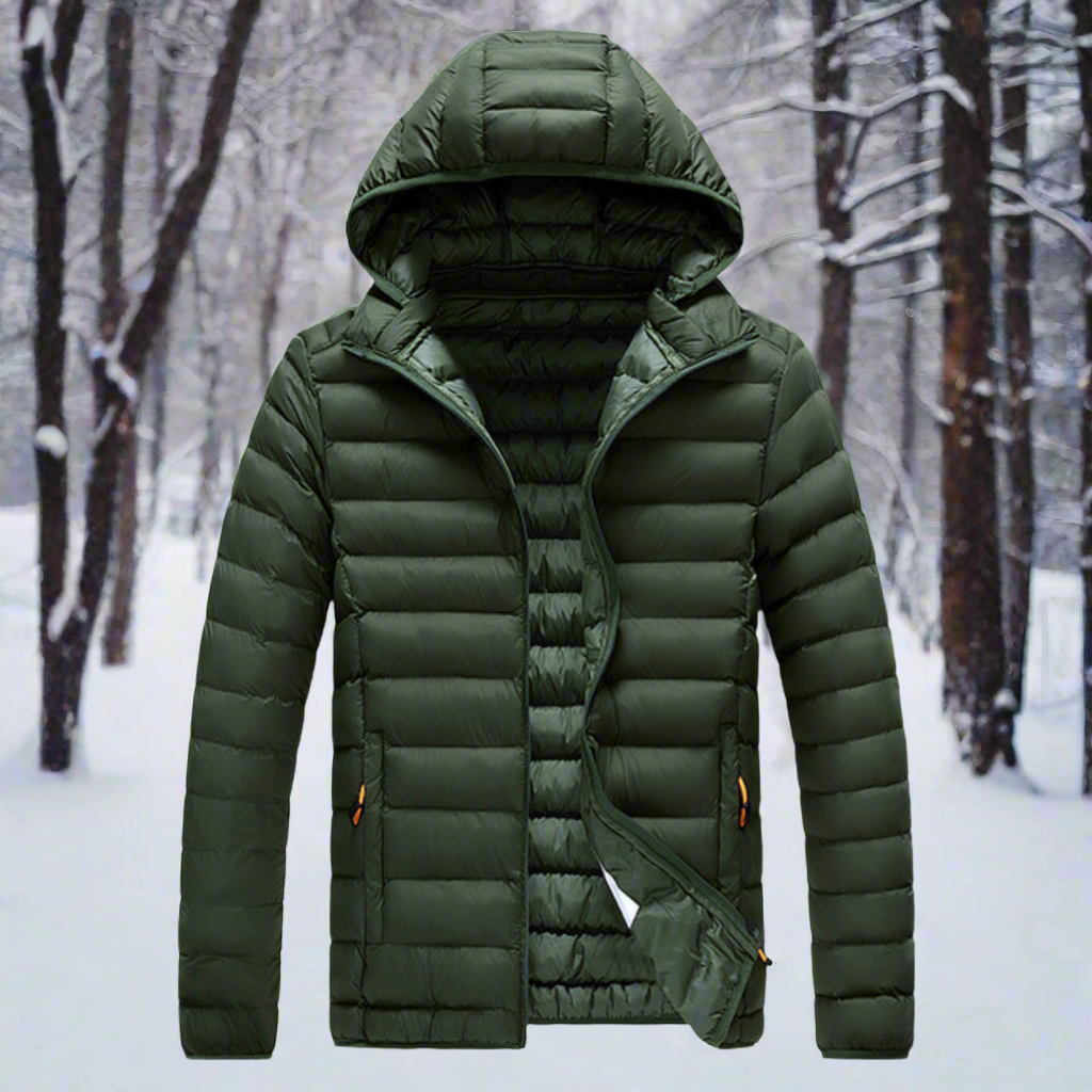 Elarova | Lässige Herbst wasserdichte Jacke für Männer