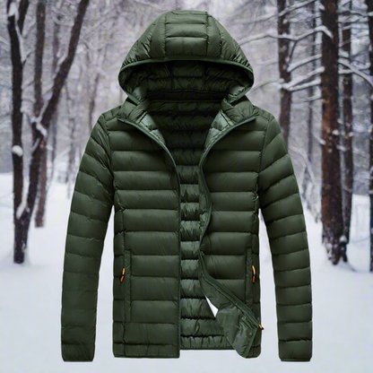 Elarova | Lässige Herbst wasserdichte Jacke für Männer