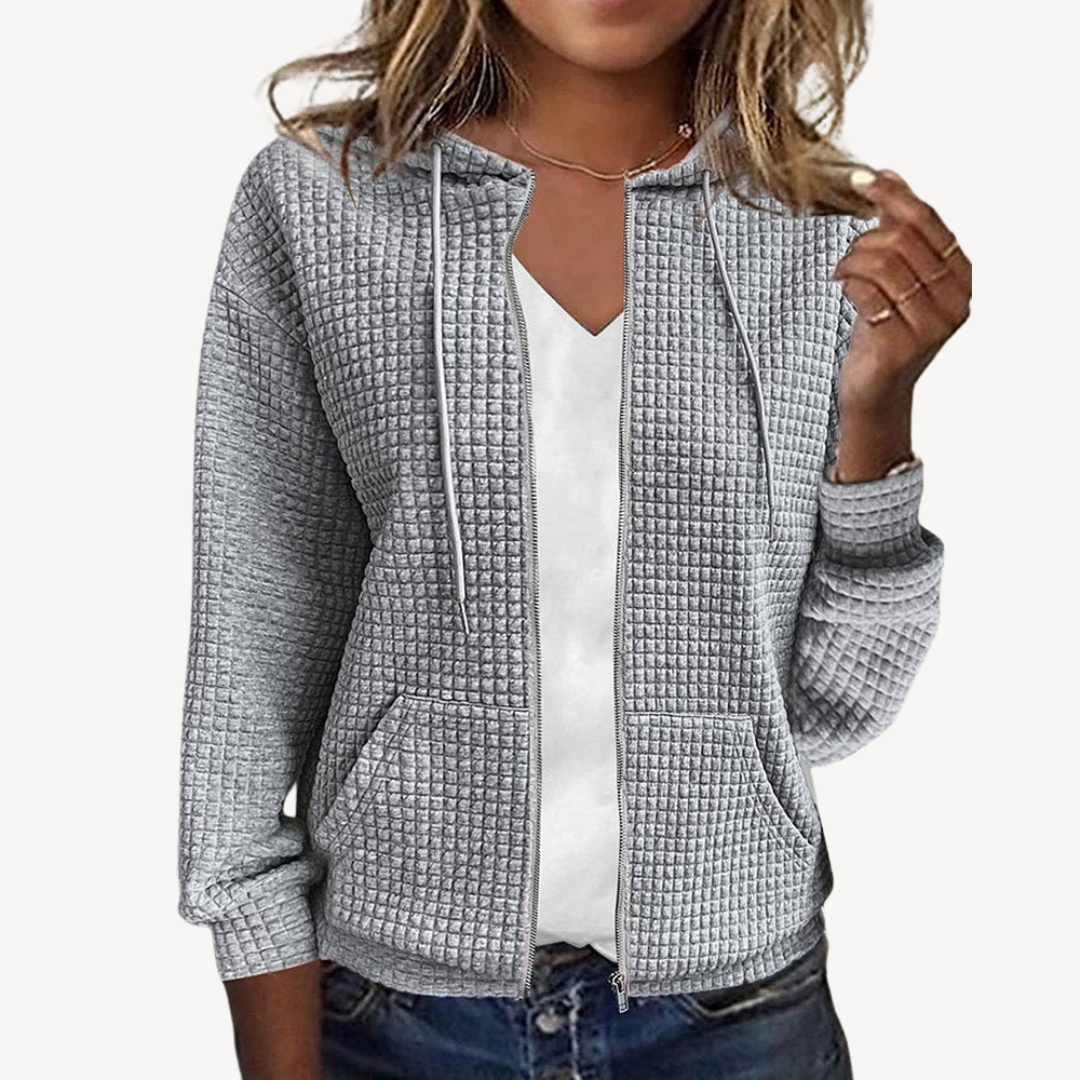 Elarova | Lässige Kapuzenjacke für Damen