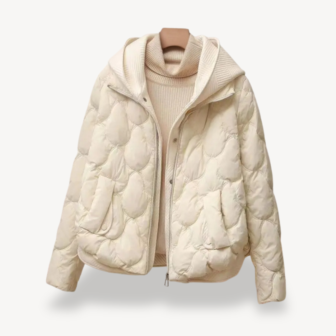 Elarova | Lässige Parkajacke mit Kapuze für Damen