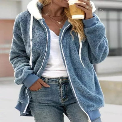 Elarova | Lässige Plüsch-Sweatshirt