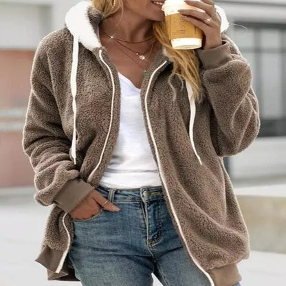Elarova | Lässige Plüsch-Sweatshirt