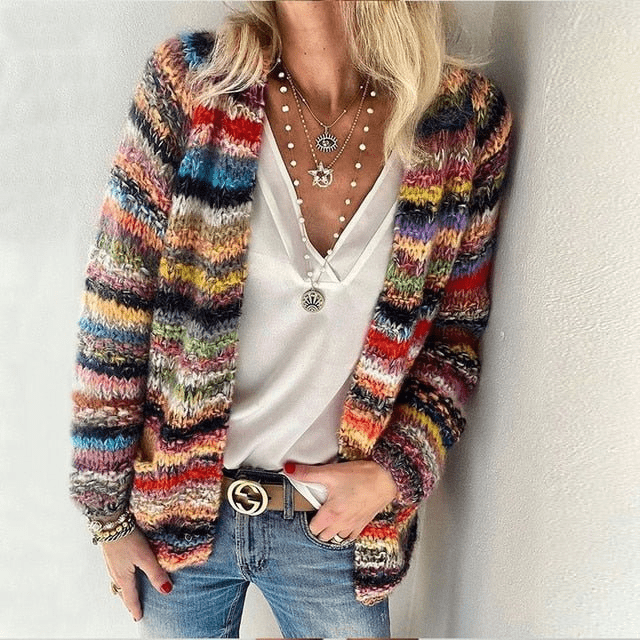 Elarova | Lässige Strickjacke