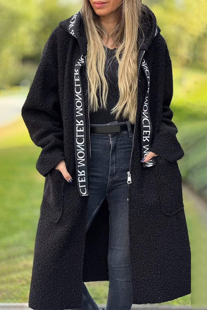 Elarova | Lässige Taschen Patchwork Reißverschluss Kapuzenjacke - 6 Farben
