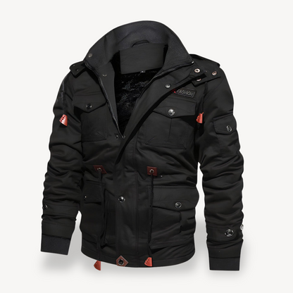 Elarova | Lässige Winterjacke für Herren mit Taschen