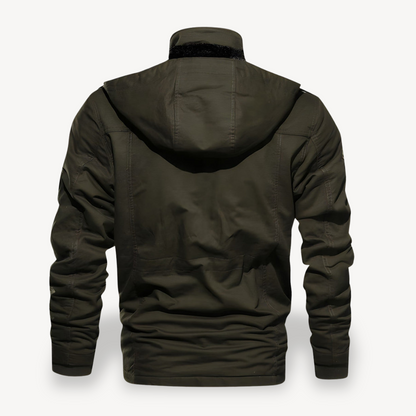 Elarova | Lässige Winterjacke für Herren mit Taschen