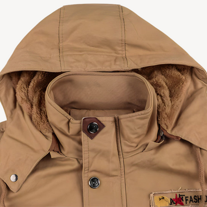 Elarova | Lässige Winterjacke für Herren mit Taschen