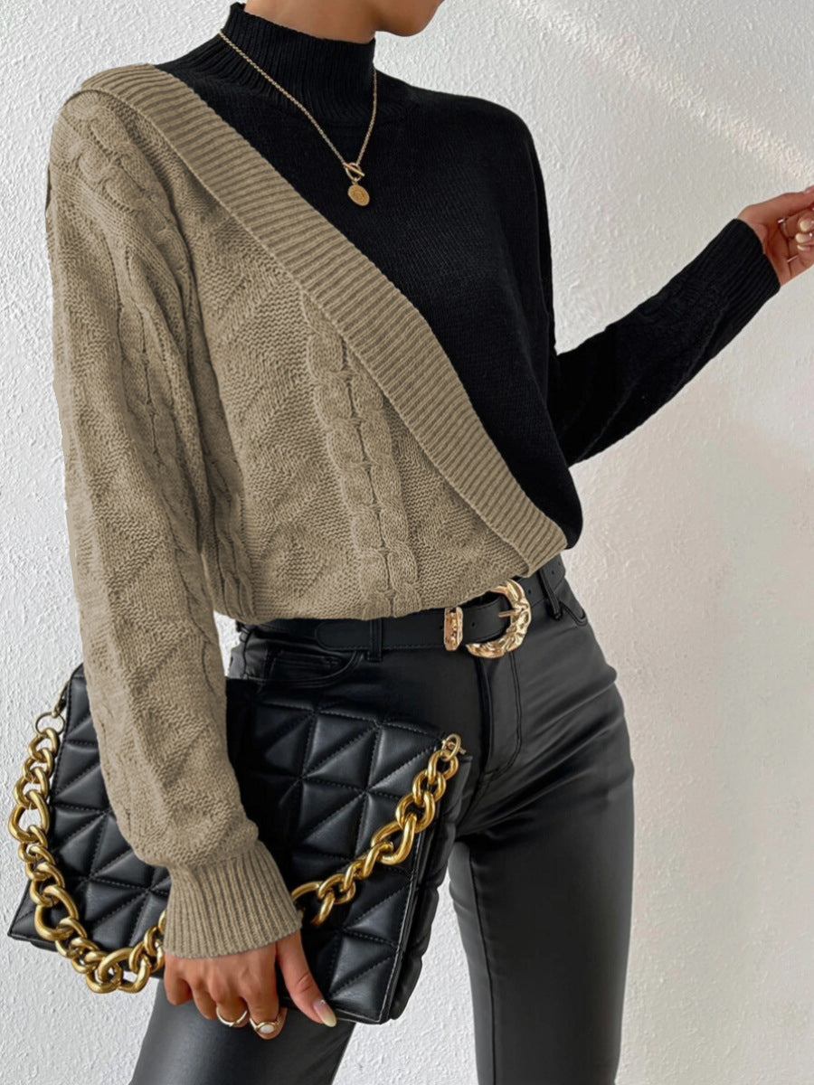 Elarova | Lässiger Asymmetrischer Damenpullover
