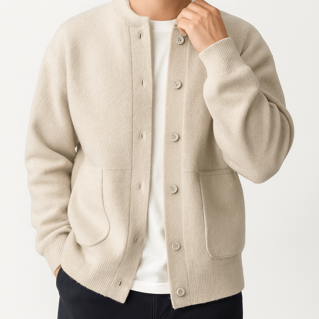 Elarova | Lässiger Cardigan mit Knöpfen