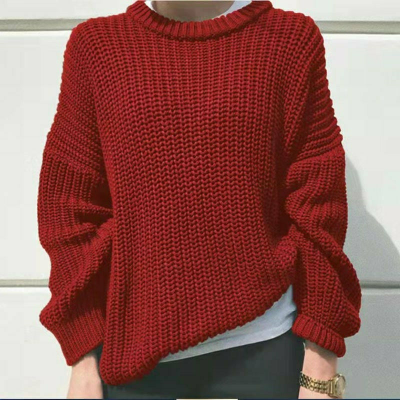 Elarova | Lässiger Fester Strickpullover