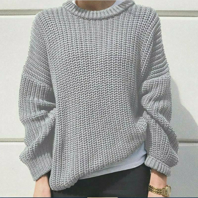 Elarova | Lässiger Fester Strickpullover