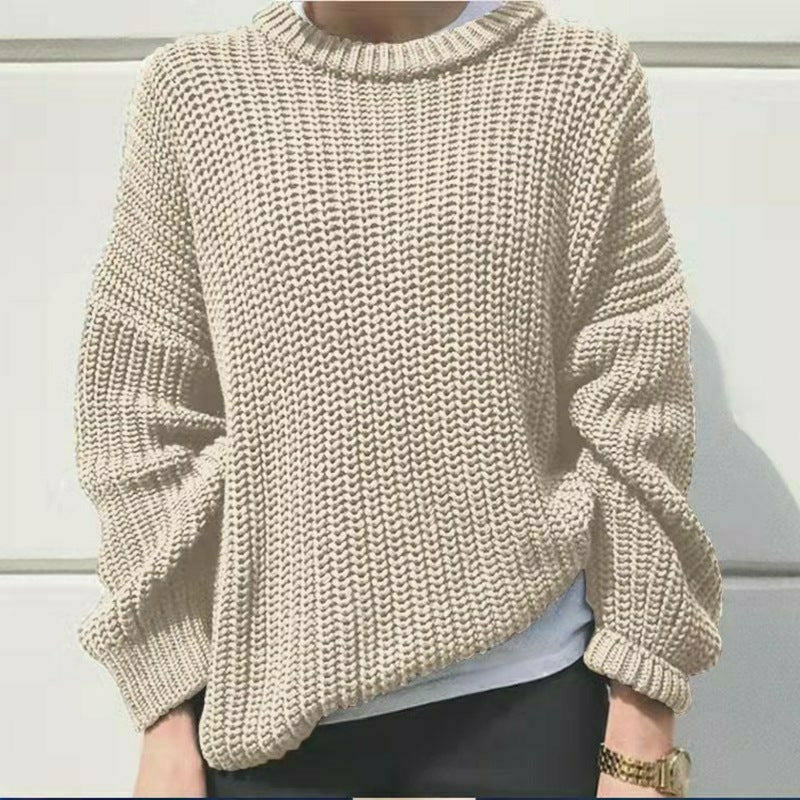 Elarova | Lässiger Fester Strickpullover