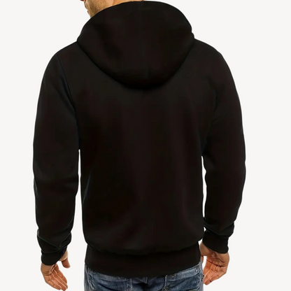Elarova | Lässiger Hoodie aus Baumwolle und Polyester für Herren