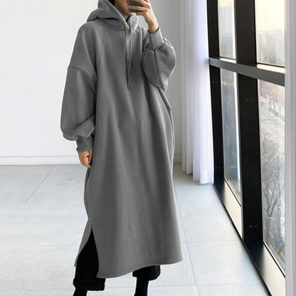 Elarova | Lässiger Langärmeliger Hoodie Mit Kapuze