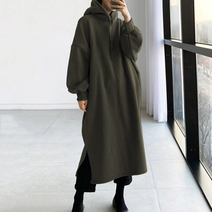 Elarova | Lässiger Langärmeliger Hoodie Mit Kapuze
