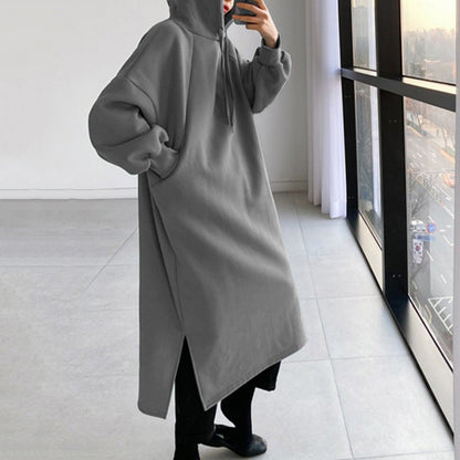 Elarova | Lässiger Langärmeliger Hoodie Mit Kapuze