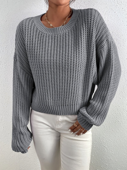 Elarova | Lässiger Longpullover Damen mit