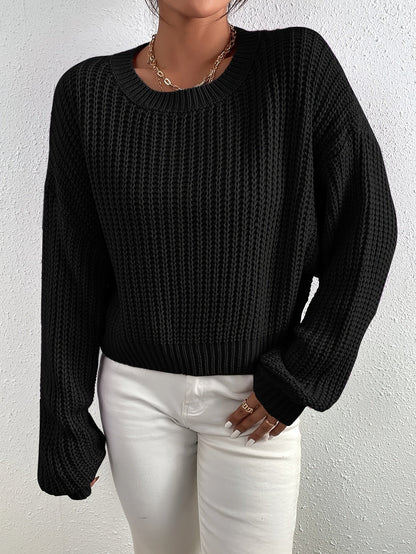 Elarova | Lässiger Longpullover Damen mit