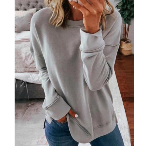 Elarova | Lässiger Plus Size Pullover Für Frauen