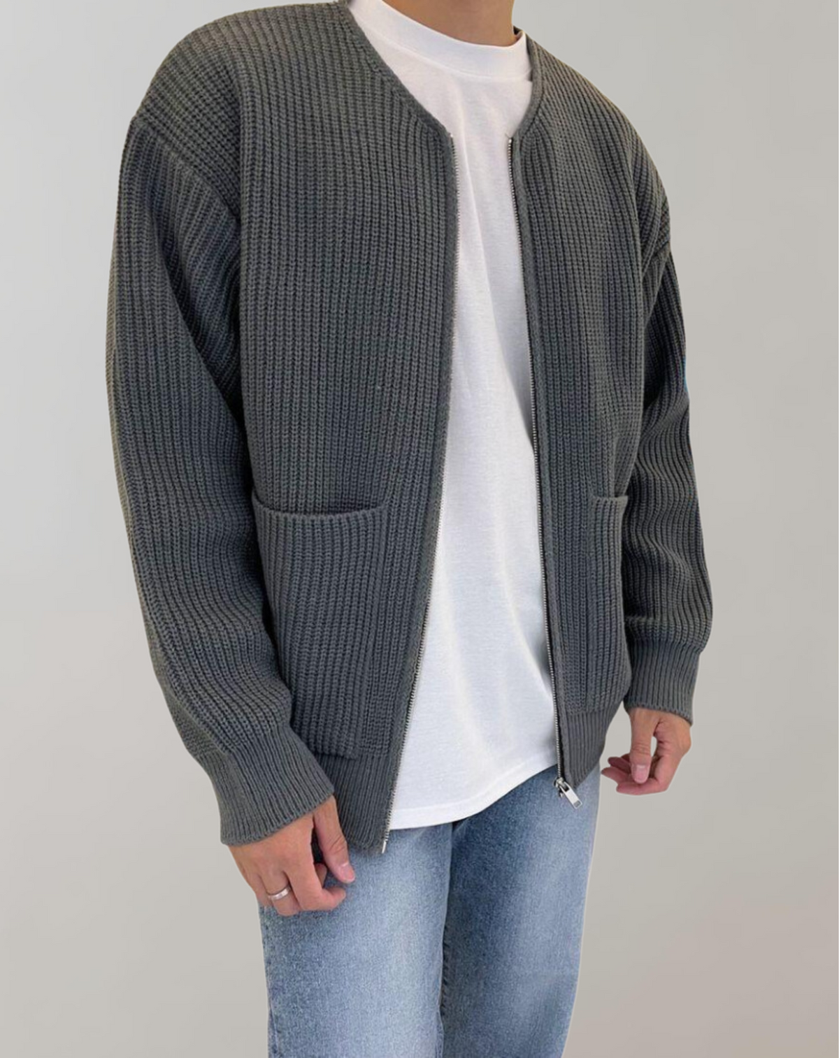 Elarova | Lässiger Strickjacke
