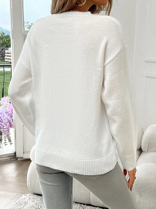 Elarova | Lässiger Strickpullover