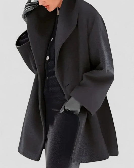 Elarova | Lässiger Windbreaker-Mantel mit Knöpfen für Damen