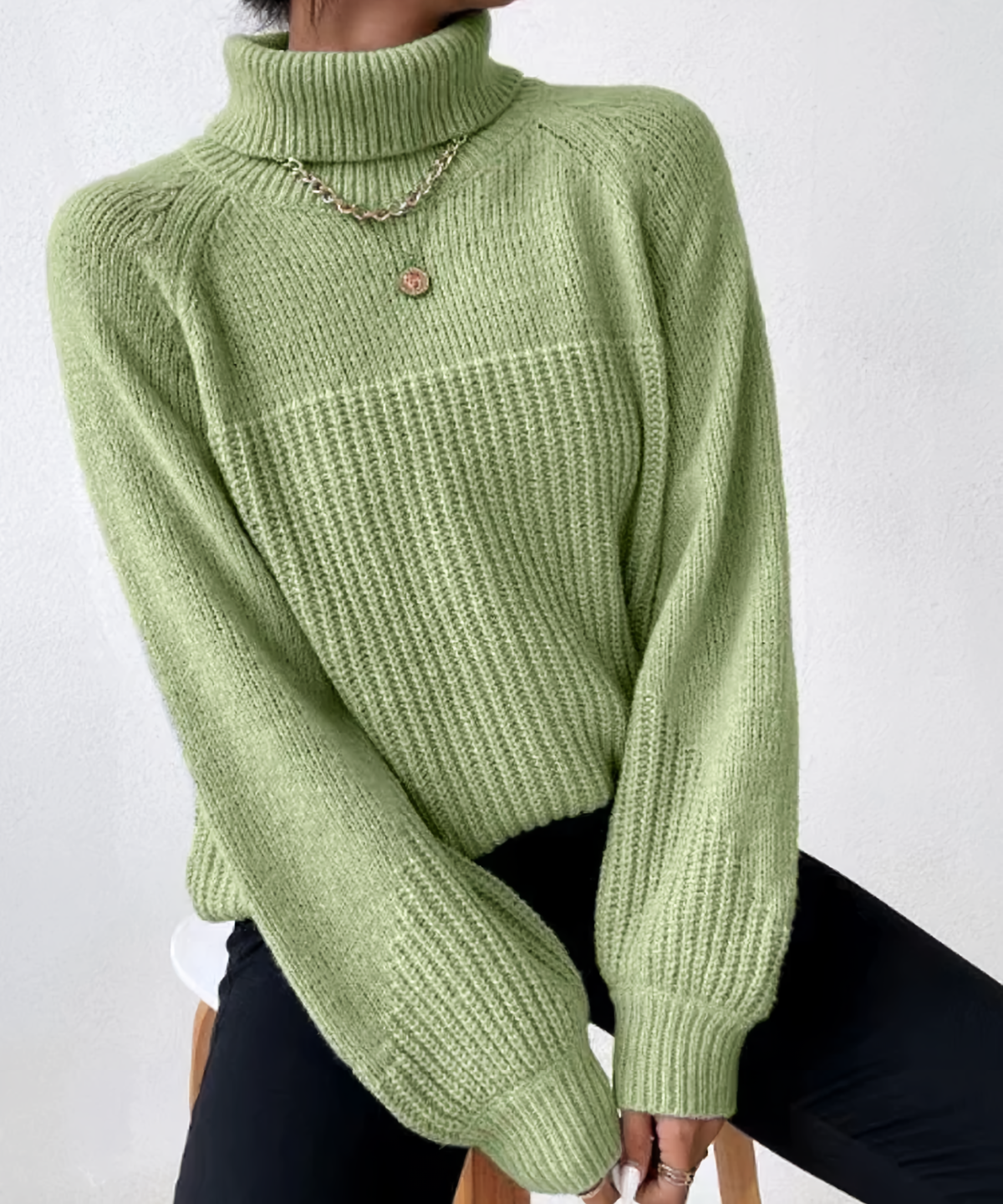 Elarova | Lässiger Winter Rollkragenpullover für Frauen