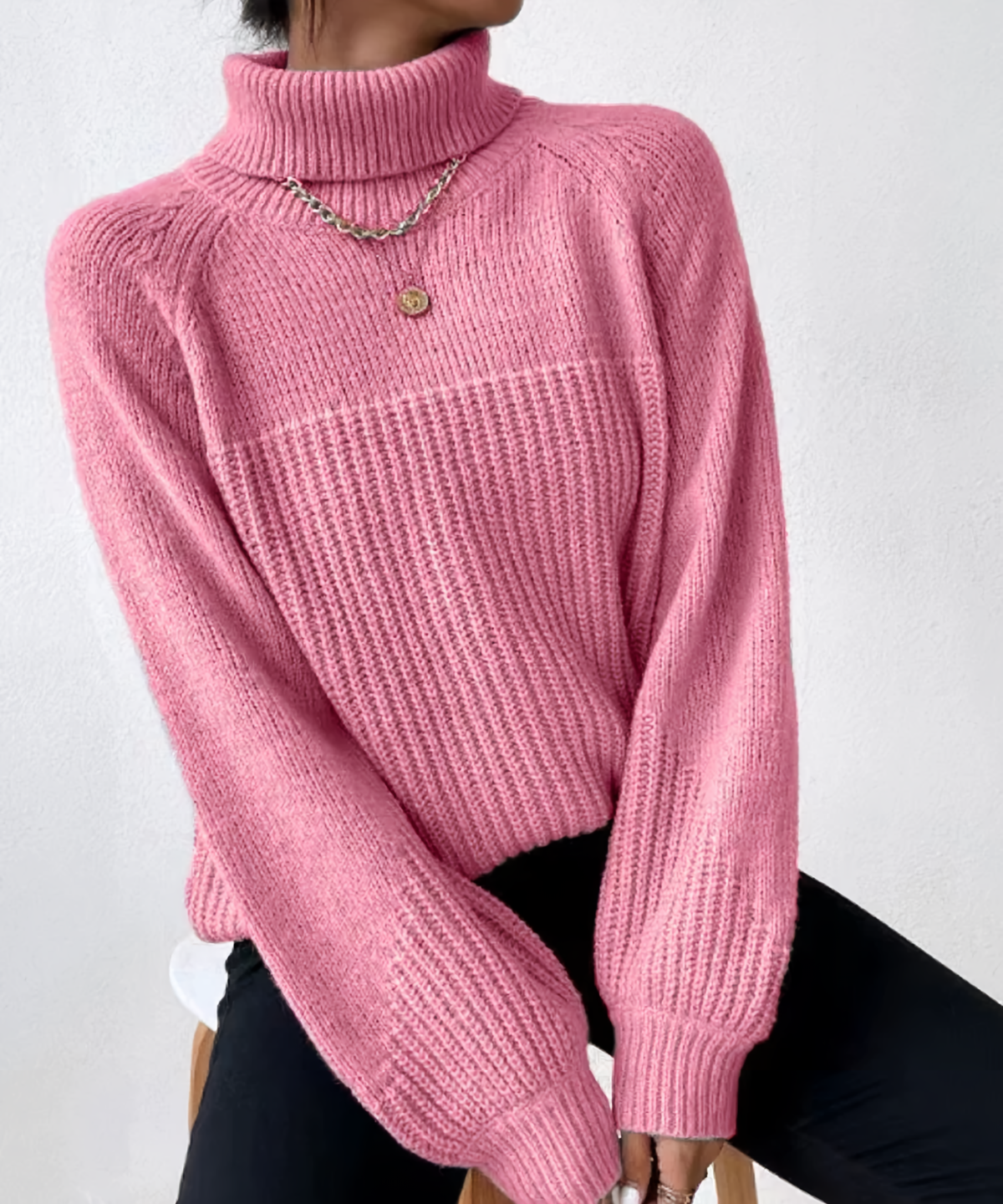 Elarova | Lässiger Winter Rollkragenpullover für Frauen