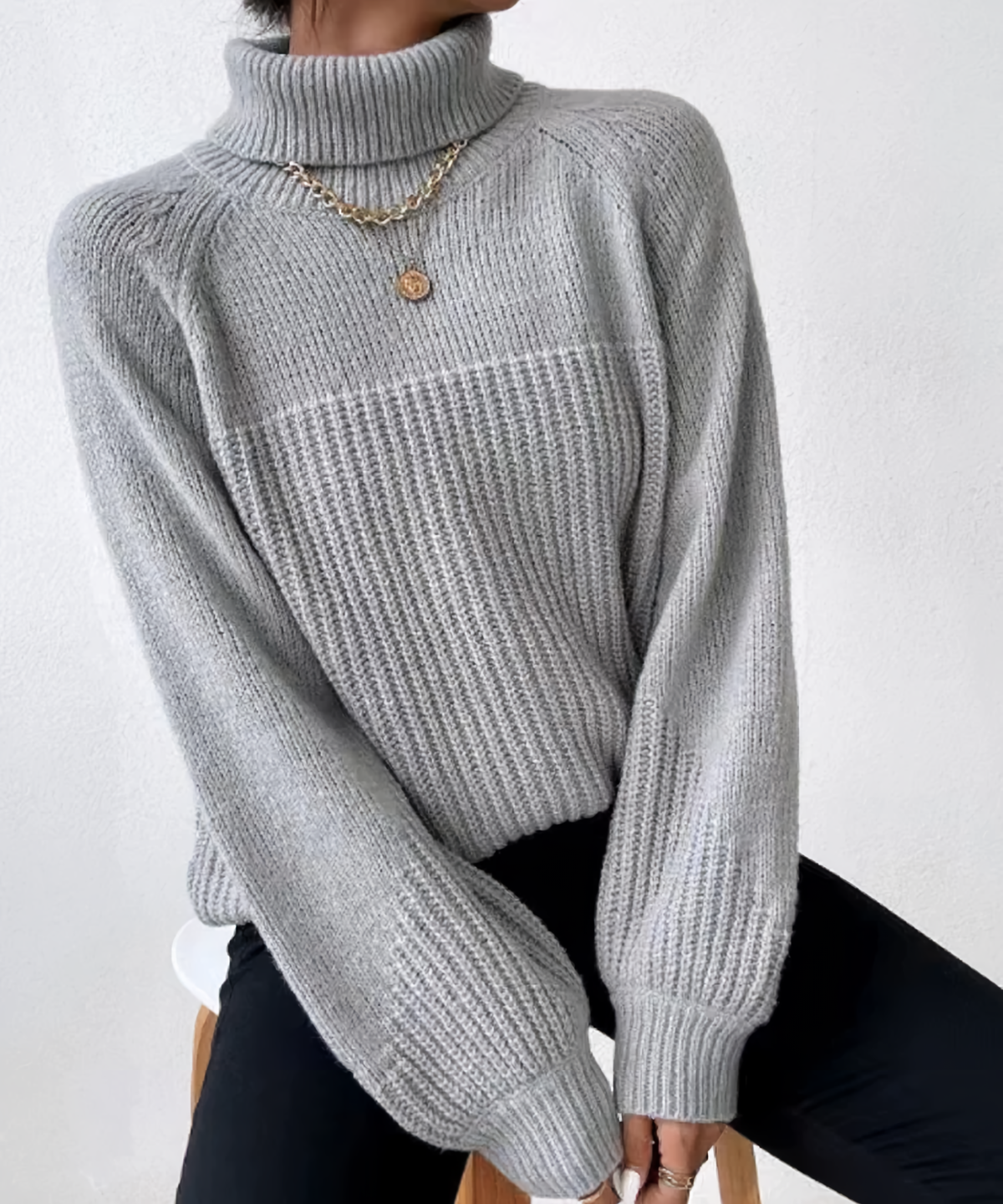 Elarova | Lässiger Winter Rollkragenpullover für Frauen