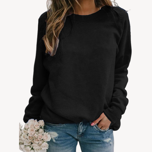 Elarova | Lässiges Sweatshirt aus Baumwolle für Damen