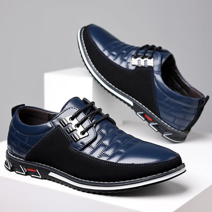 Elarova | Leder Orthopädische Herrenschuhe