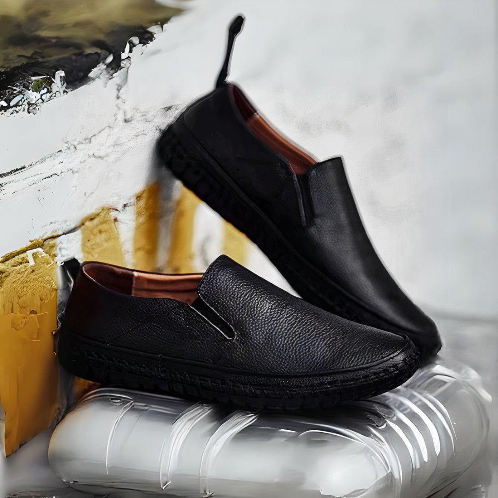 Elarova | Leder Premium Slipper Herren