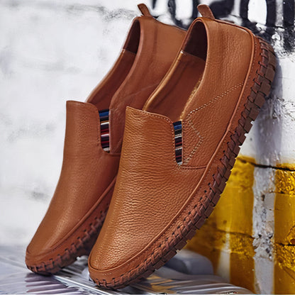 Elarova | Leder Premium Slipper Herren