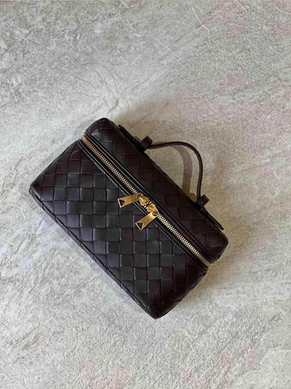 Elarova | Leder Umhängetasche Damen elegant mit goldenen Details, vielseitig
