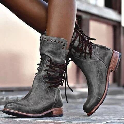 Elarova | Lederstiefel für Damen