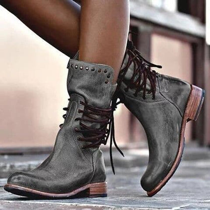 Elarova | Lederstiefel für Damen
