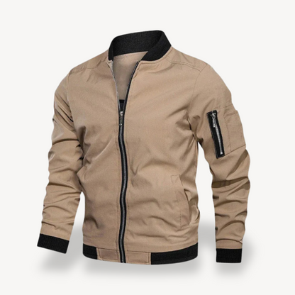 Elarova | Leichte Bomberjacke aus Polyester für Herren
