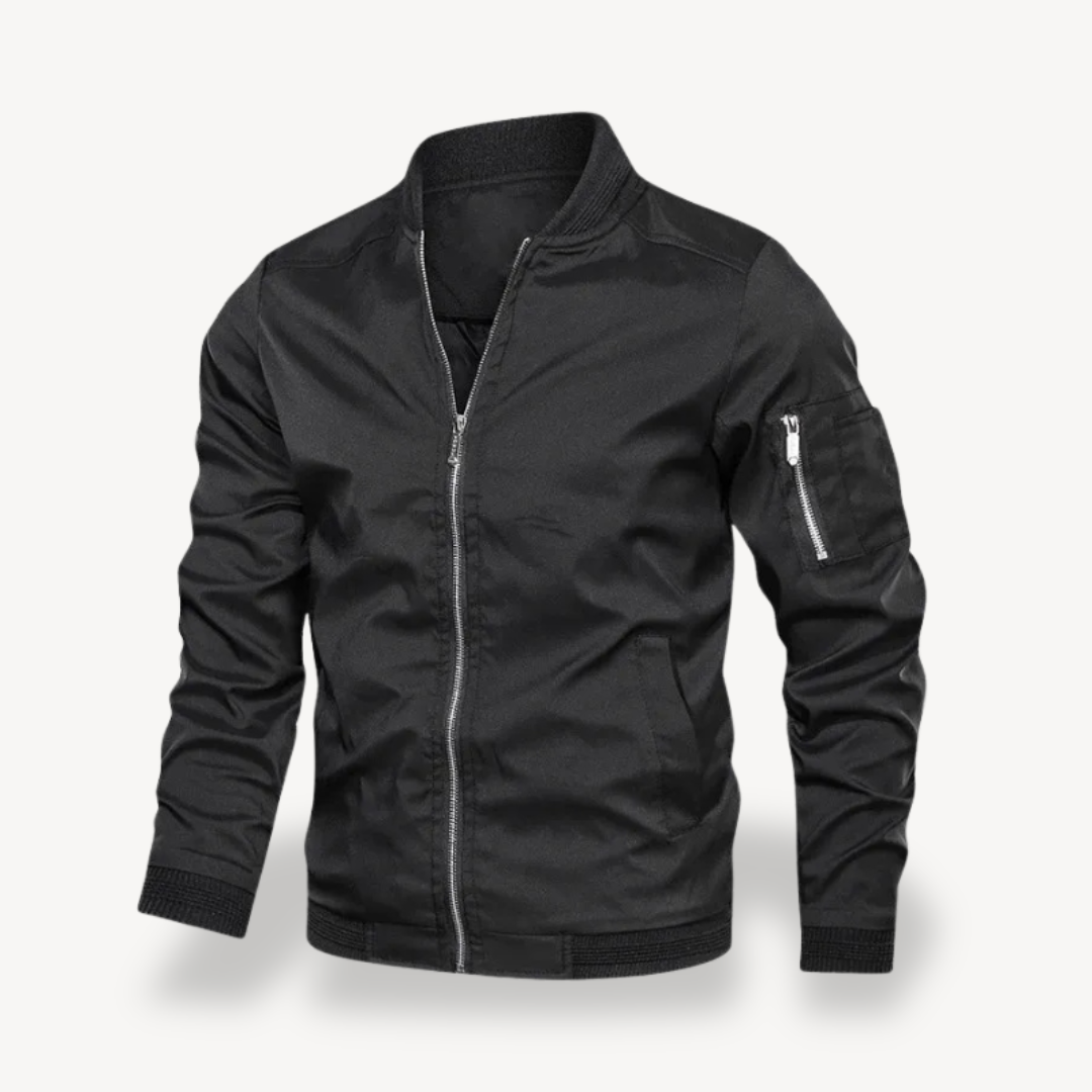 Elarova | Leichte Bomberjacke aus Polyester für Herren