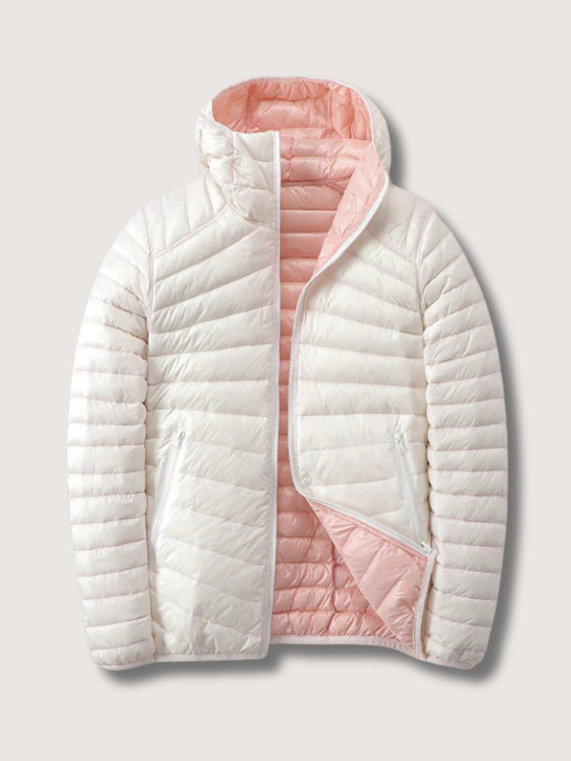 Elarova | Leichte Damen-Steppjacke mit Kapuze