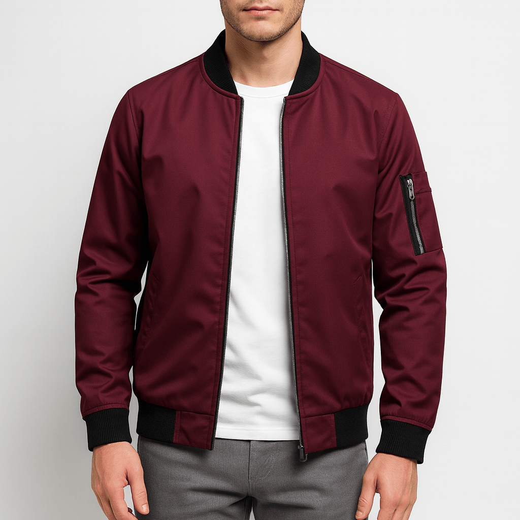Elarova | Leichte Herren-Bomberjacke