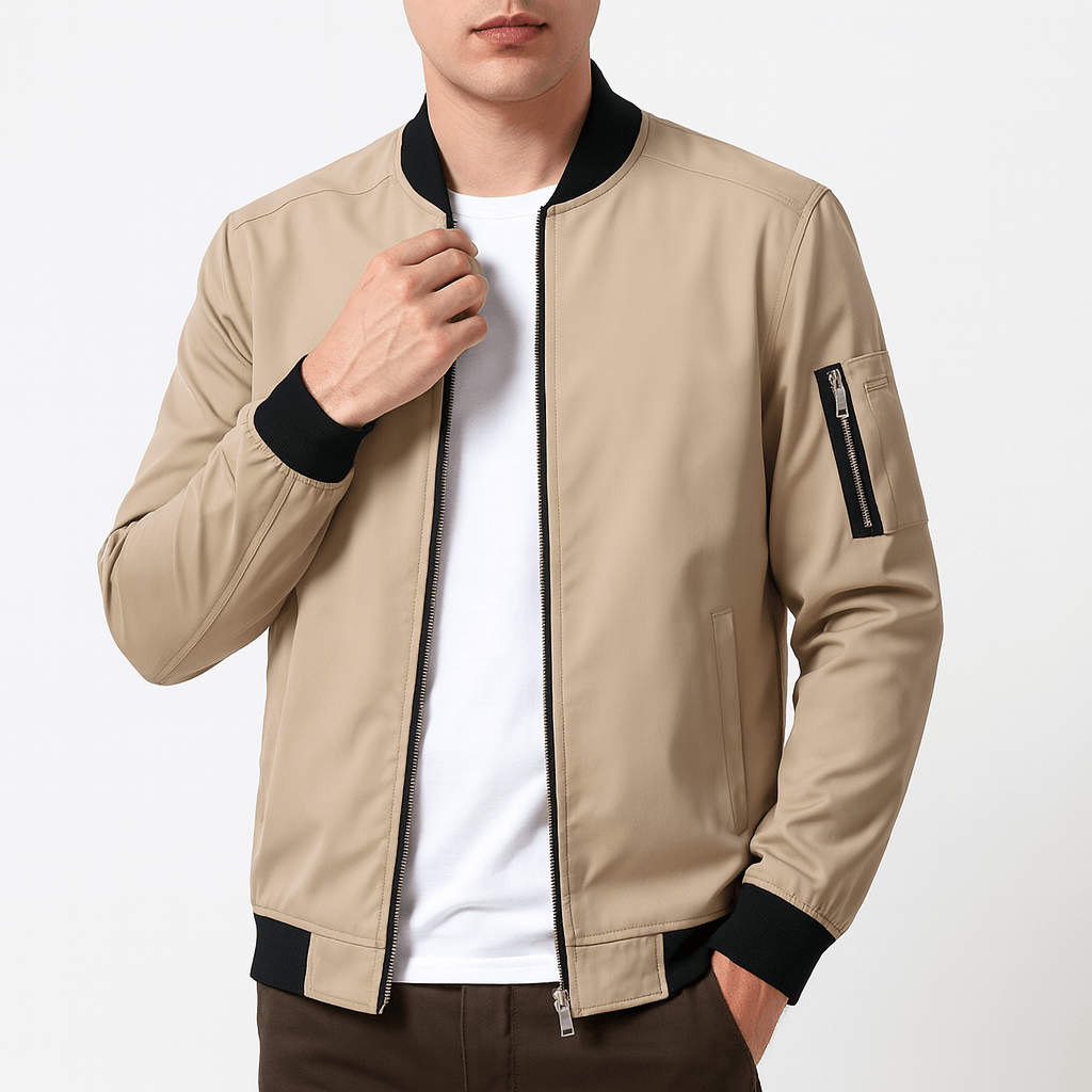 Elarova | Leichte Herren-Bomberjacke