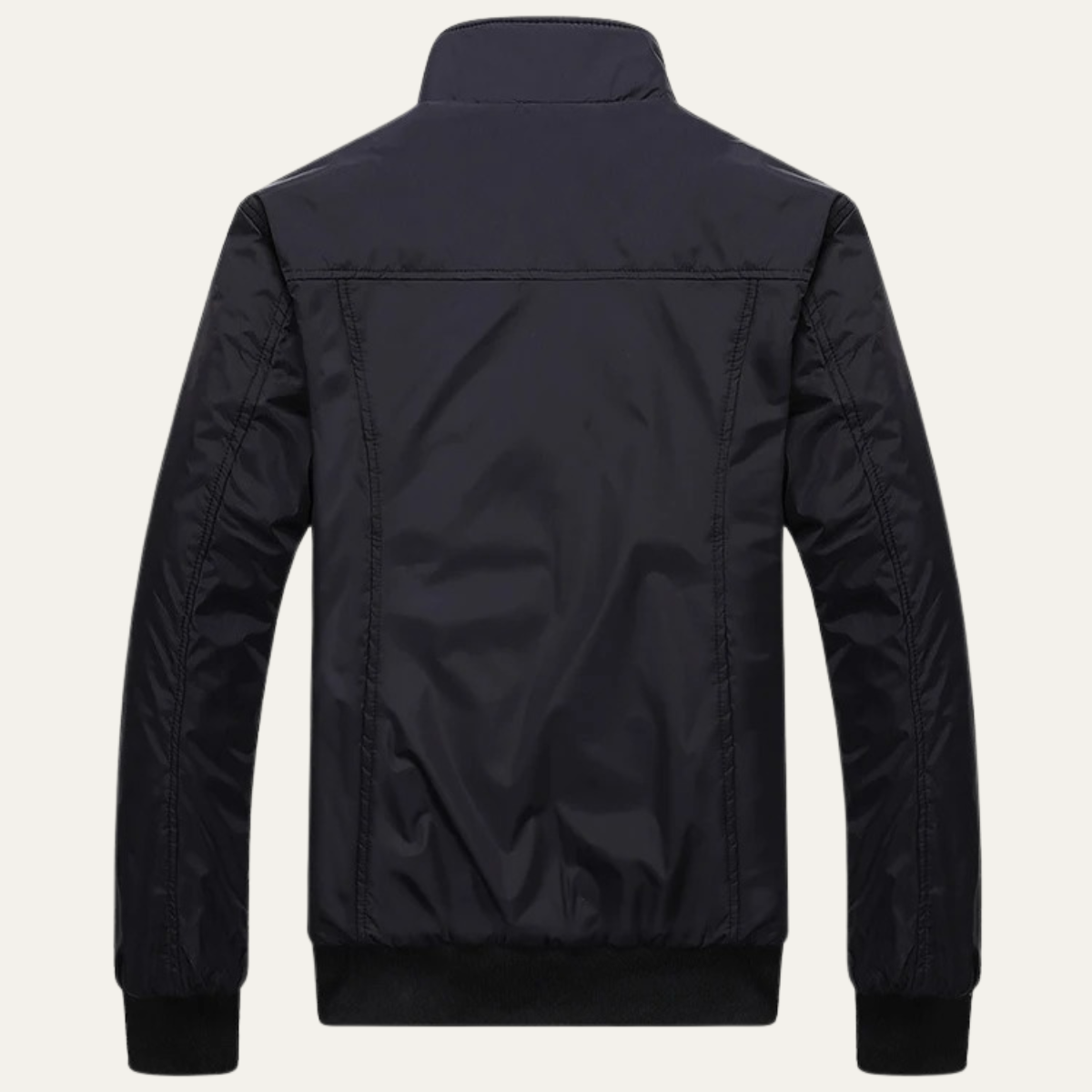 Elarova | Leichte Herren-Bomberjacke mit Stehkragen im klassischen Stil