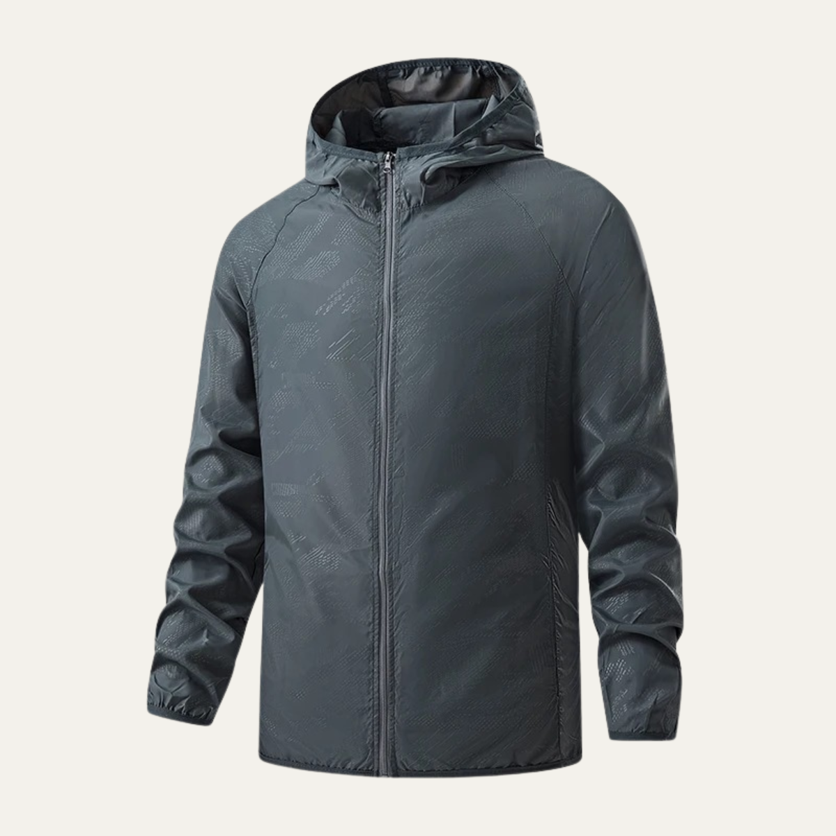 Elarova | Leichte Herren-Windjacke mit Kapuze