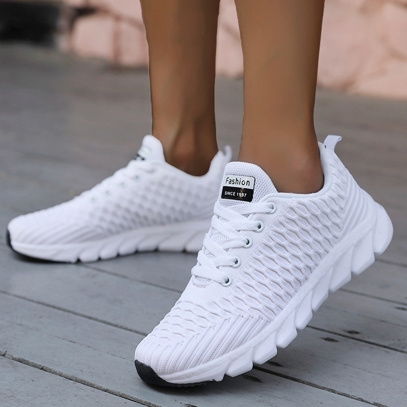 Elarova | Leichte Knöchelhohe Sneaker mit Rutschfester Sohle und Atmungsaktivem Tragegefühl