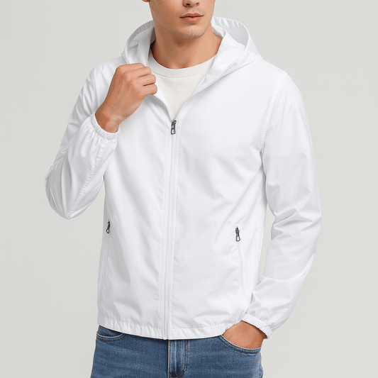 Elarova | Leichte, wasserdichte Windjacke mit Kapuze