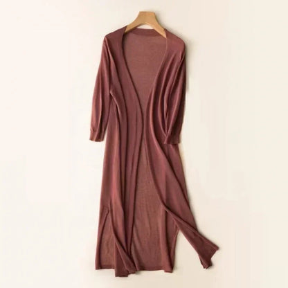 Elarova | Leichter langer Cardigan