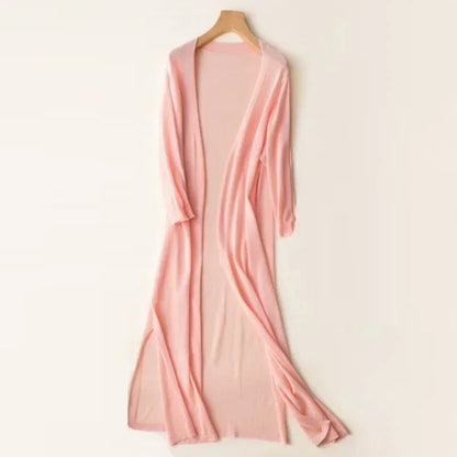Elarova | Leichter langer Cardigan
