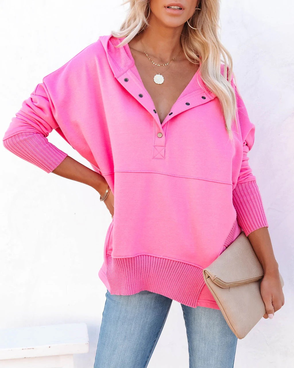 Elarova | Loving My Life Hoodie Tunika