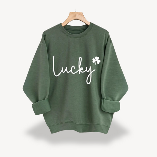 Elarova | Lucky Graphic Sweatshirt für Damen