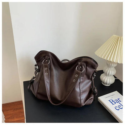 Elarova | Luxe Lederne Damen Schultertasche